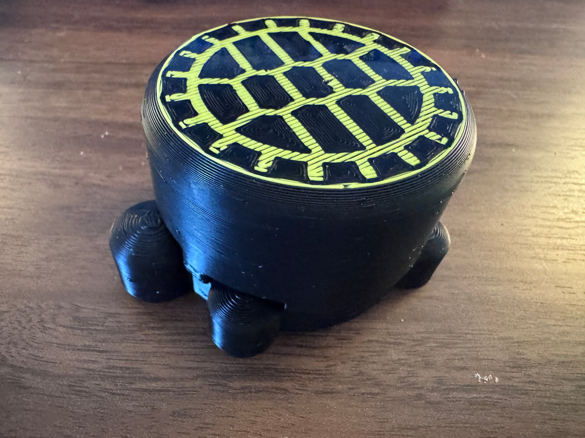 Turtle Vial Storage Case – Holds 7 or 14 Vials – 3 mL or 10 mL
